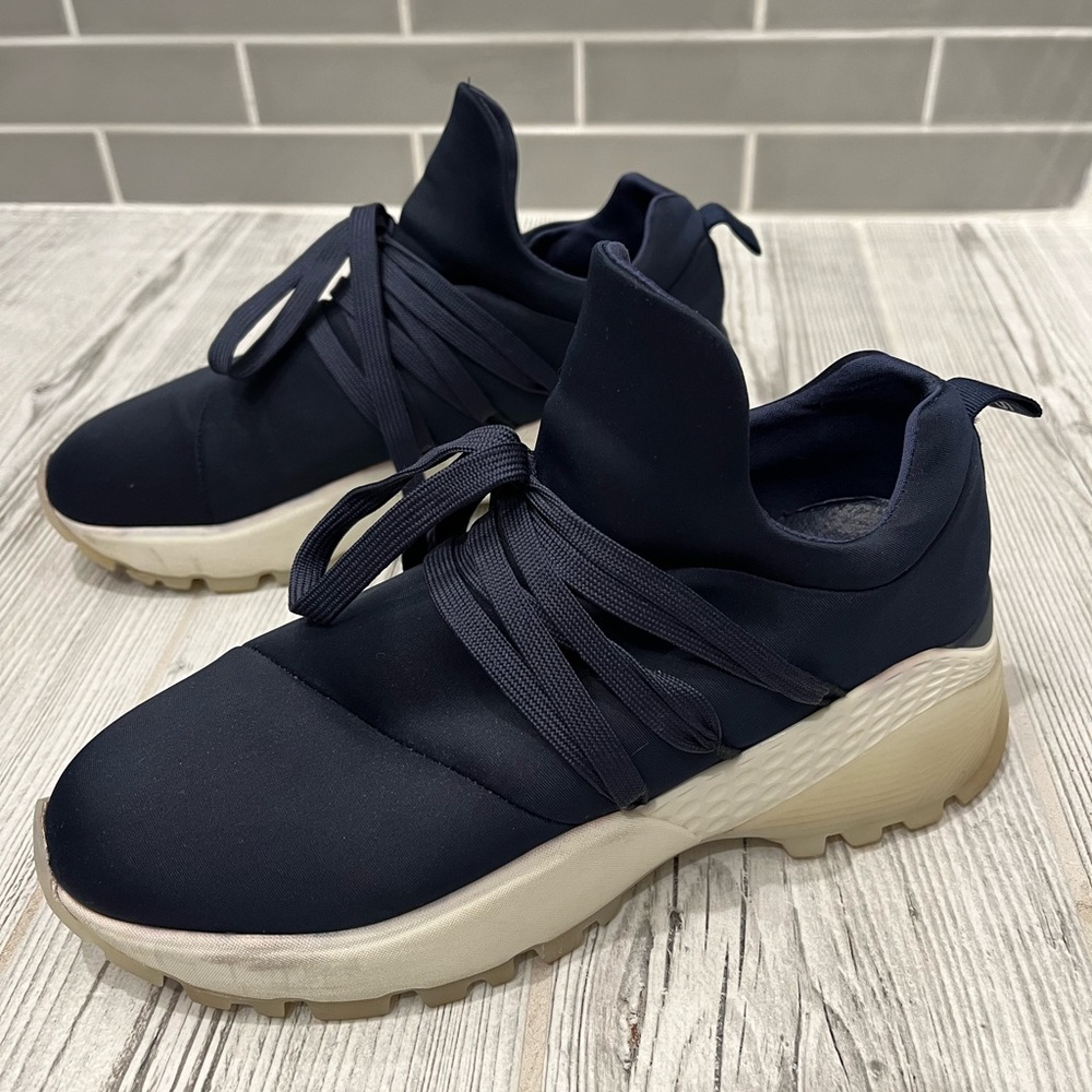 J\Slides women’s size 8 navy sneakers - Picture 3 of 12